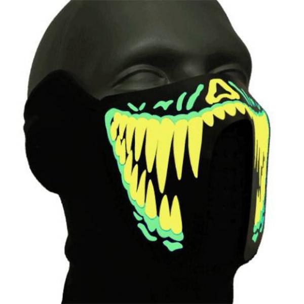 Venom Sound Reactive Glow Mask picture