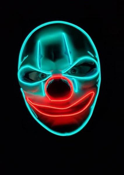 Payday Chains Neon Glow Mask picture