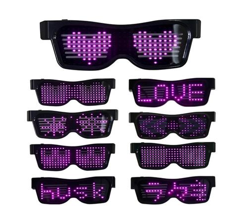 CUSTIMIZABLE LED NEON CULTURE GLOW GLASSES picture