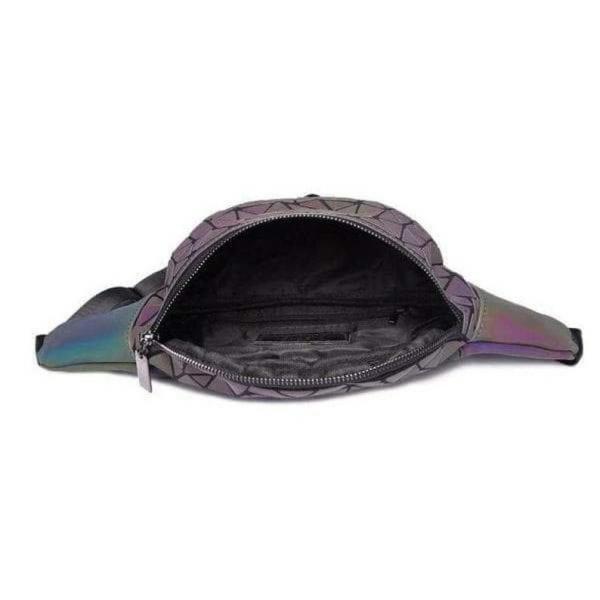 Holographic Geometric Color Changing Fanny pack picture