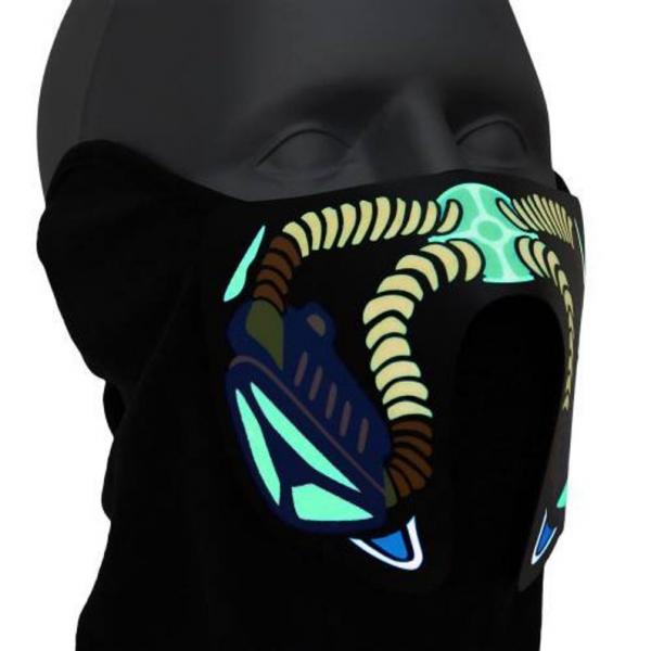 Sound Reactive LED Gas Mask picture