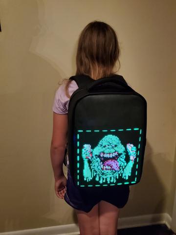 CUSTOMIZABLE LED BACKPACK picture
