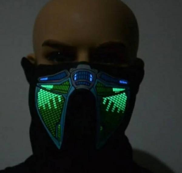 Sound Reactive Subzero LED Glow Mask picture