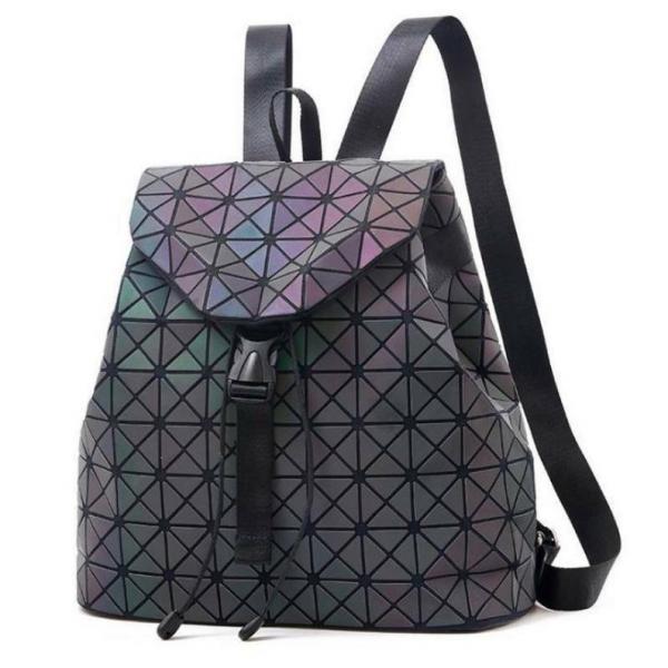 Holographic Geometric Color Changing Large Backpack picture