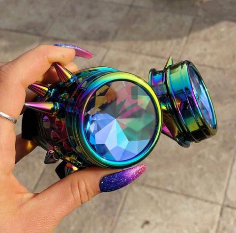 Kaleidoscope Rainbow Goggles