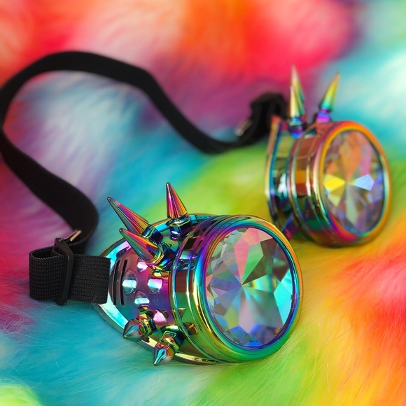 Kaleidoscope Rainbow Goggles picture