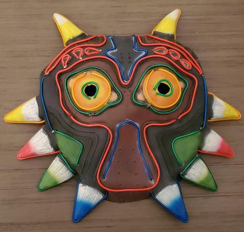 MAJORA'S MASK NEON GLOW MASK picture