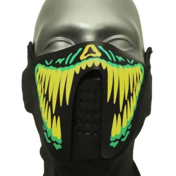 Venom Sound Reactive Glow Mask picture