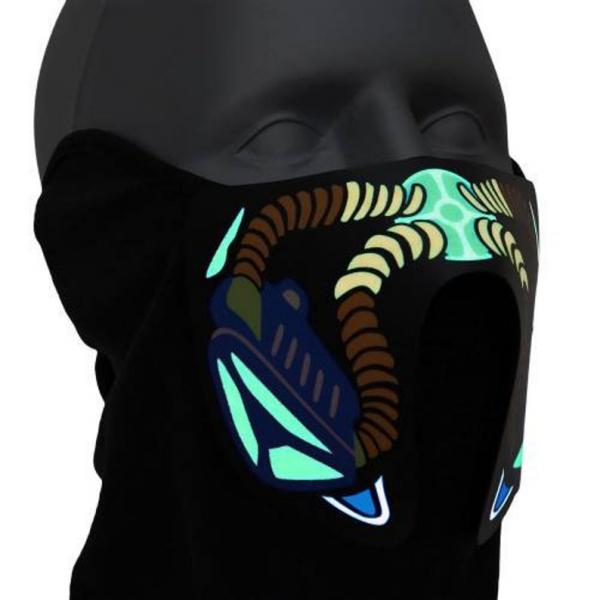 Sound Reactive LED Gas Mask picture