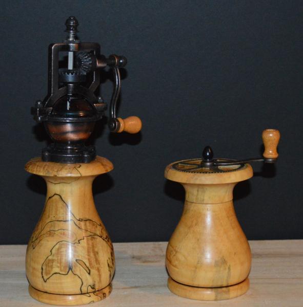 Spalted Box Elder Antique Replica Set picture