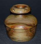 Cross Cut Spalted Poplar - Yarn Vase