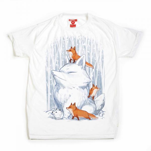 Snow Fox, Sketchbook Series T-shirt picture