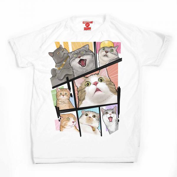 Oh My Cat!, Sketchbook Series T-shirt picture