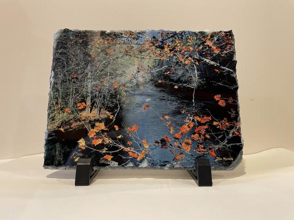 5 x 7 Slate Photo - Toccoa River Ga picture