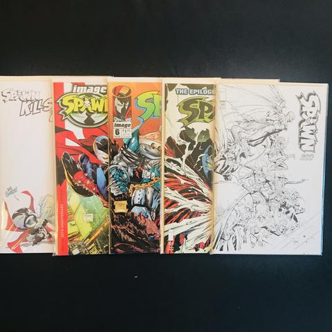 SPAWN AND FRIENDS COMIC MYSTERY BOX