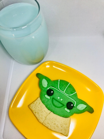 Baby Yoda Sugar Cookie