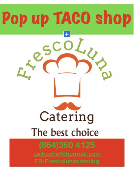 FrescoLuna pop up taco shop