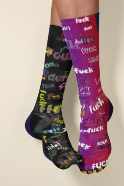 Fuck Long Socks picture