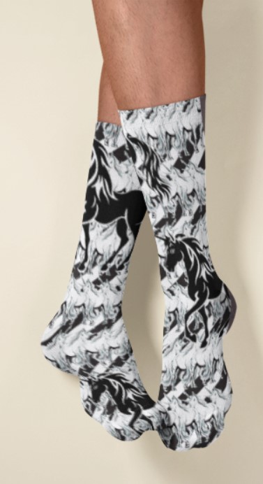 Mythical Creatures Long Socks picture