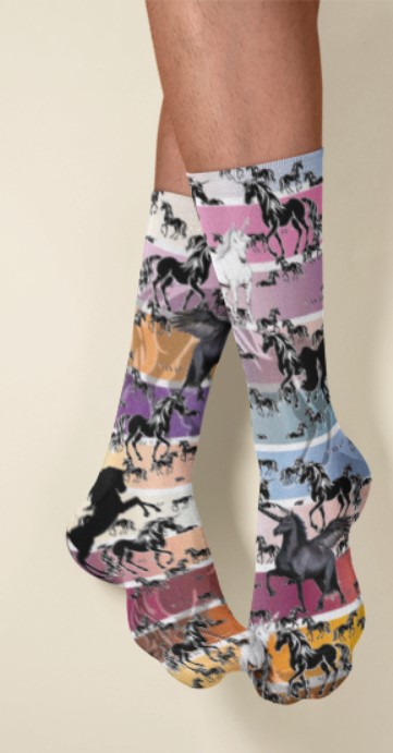 Mythical Creatures Long Socks picture