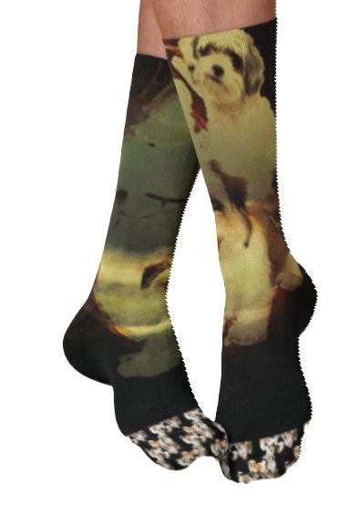 Abstract Long Socks picture