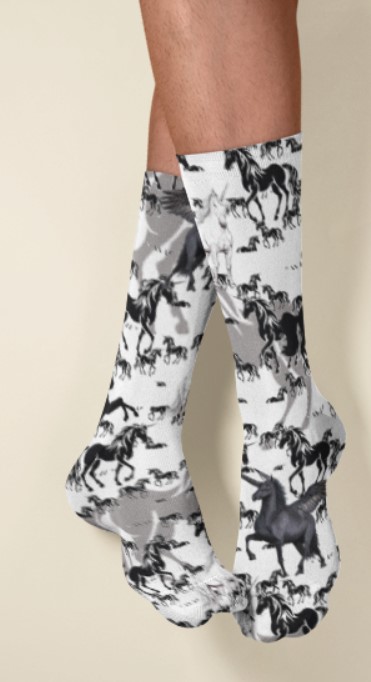 Mythical Creatures Long Socks picture