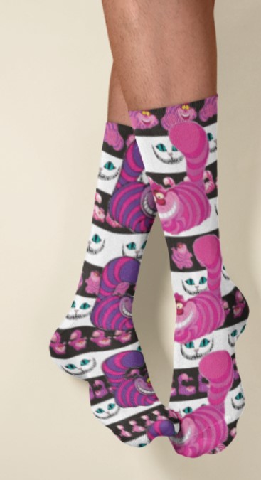 Cheshire Cat Long Socks picture
