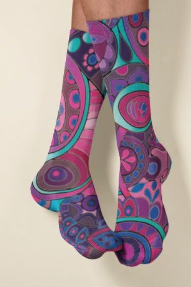 Paisley Long Socks picture