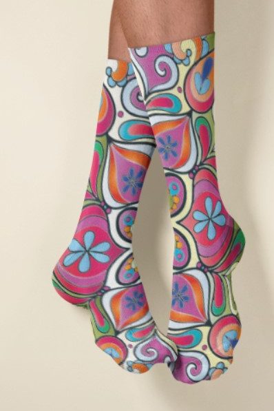 Paisley Long Socks picture