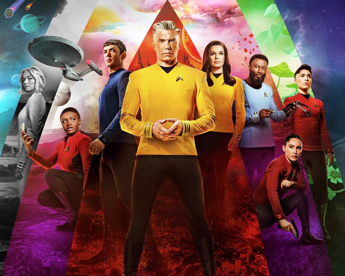 Star Trek: Strange New Worlds Trio GalaxyCon Richmond 2026 8x10/8x12 Autographs picture