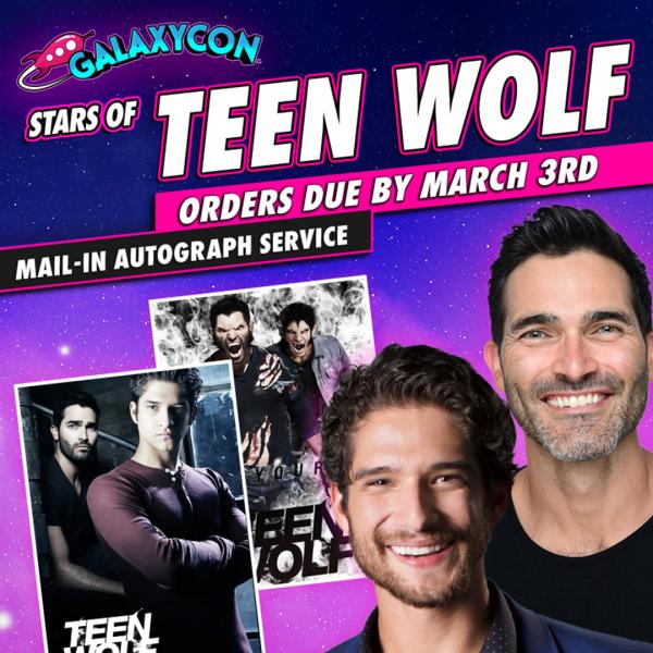 Teen Wolf Duo GalaxyCon Richmond 2026 11x14/11x17 Autographs