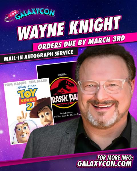 Wayne Knight GalaxyCon Richmond 2026 Send-Ins