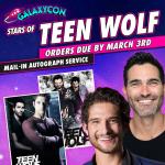 Teen Wolf Duo GalaxyCon Richmond 2026 8x10/8x12 Autographs