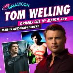 Tom Welling GalaxyCon Richmond 2026 8x10/8x12 Autographs
