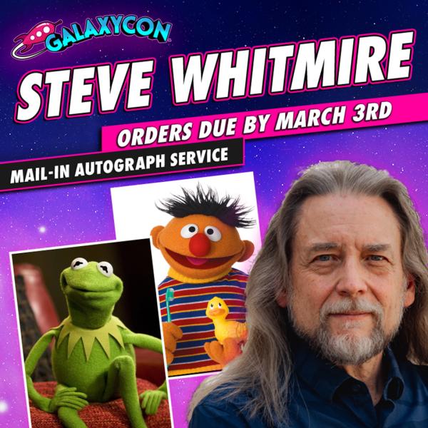 Steve Whitmire GalaxyCon Richmond 2026 11x14/11x17 Autographs