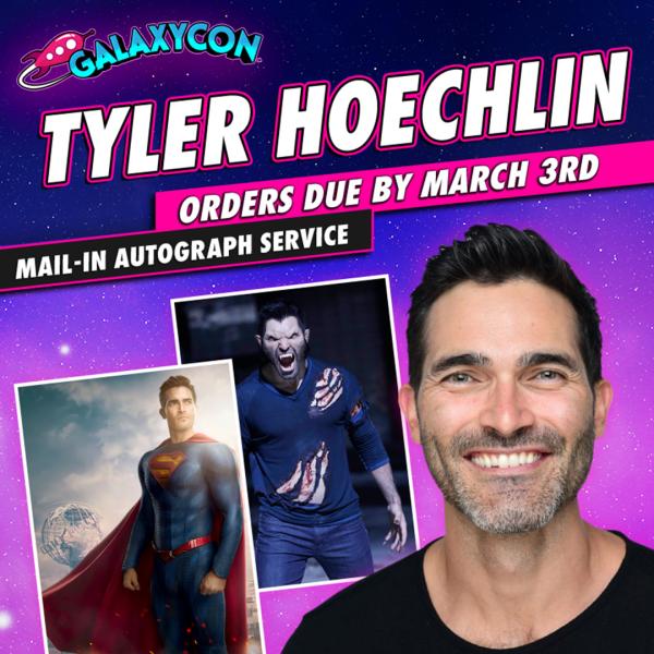 Tyler Hoechlin GalaxyCon Richmond 2026 8x10/8x12 Autographs