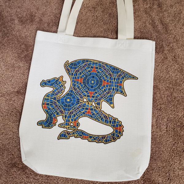 Carpet Dragon tote bag picture