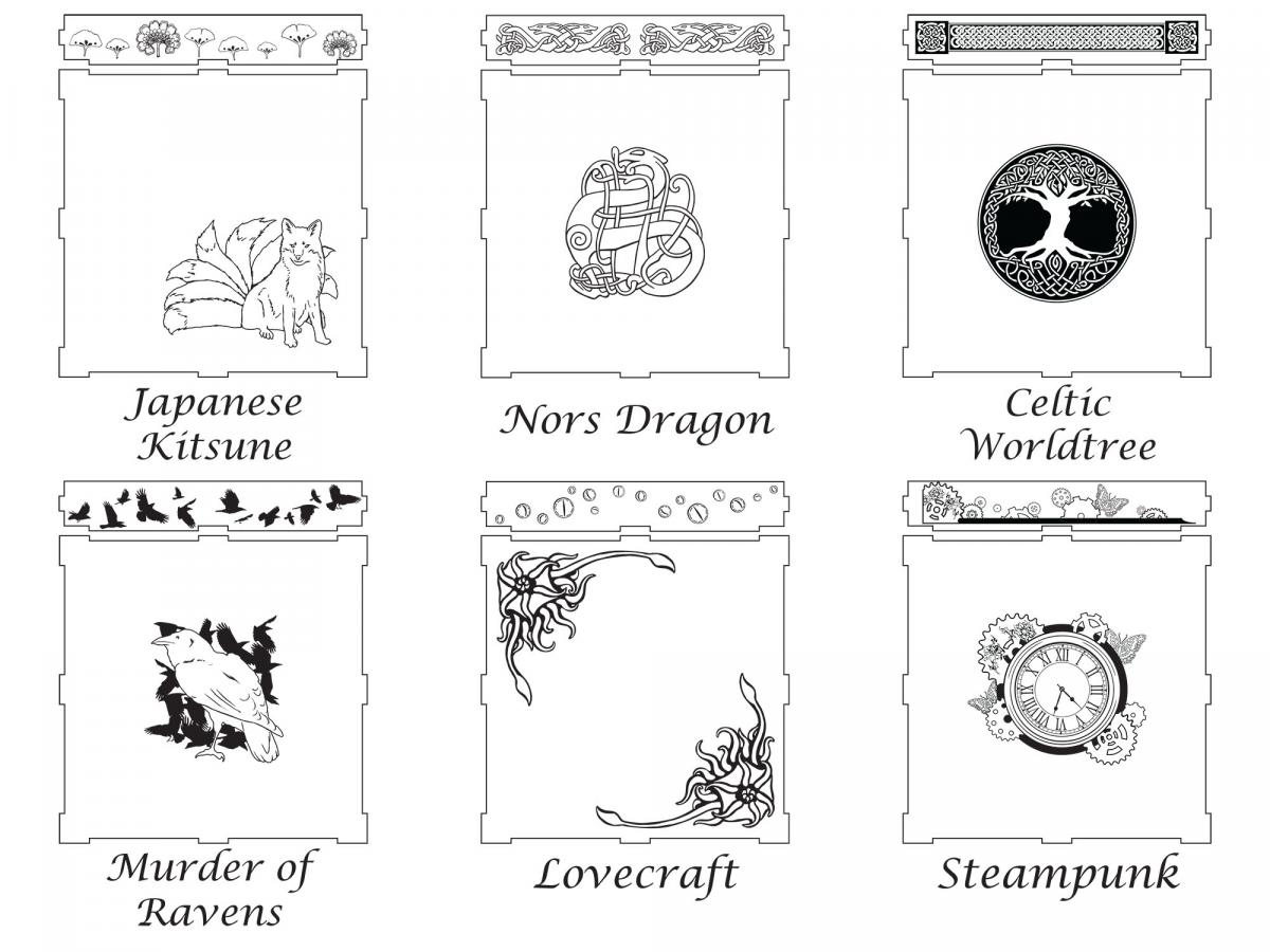 Engraved Dice Tray picture