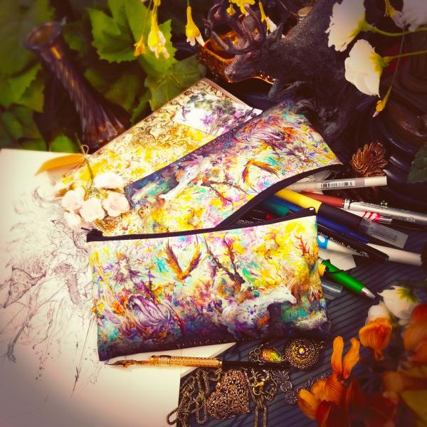 Dice & Pencil bags picture