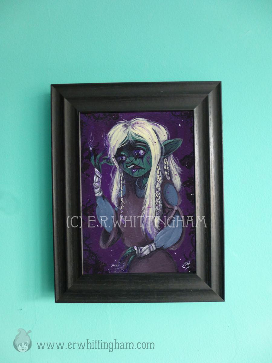 Darkened Deet ORIGINAL PAINTING picture