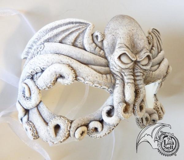 Cthulhu Mask - Off White / Bone White picture