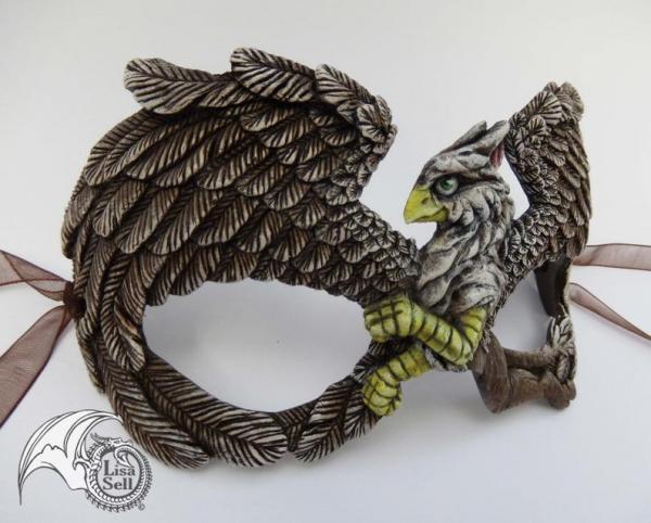 Full Color Gryphon Mask picture