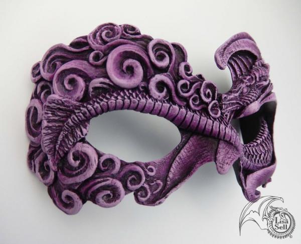 Fire Dragon Mask - Purple picture