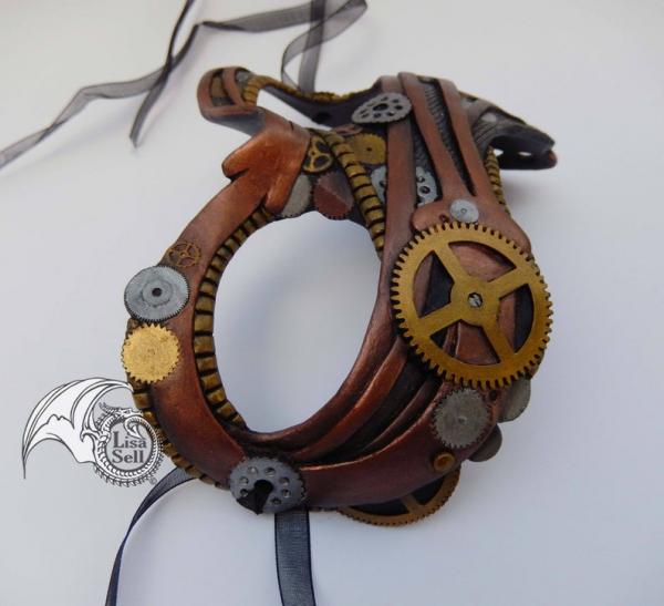 Copper Steampunk Mask picture