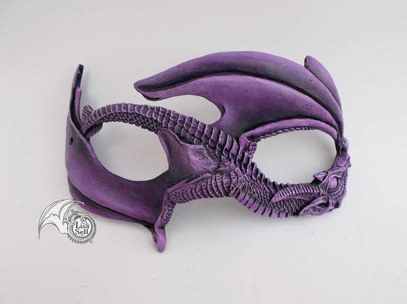 Small Dragon Mask - Purple picture