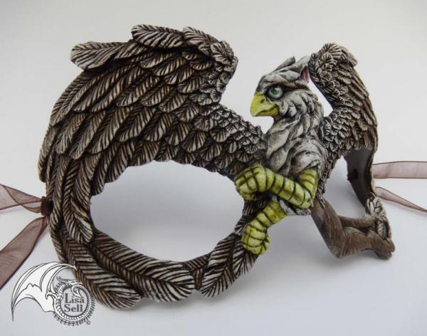 Full Color Gryphon Mask picture