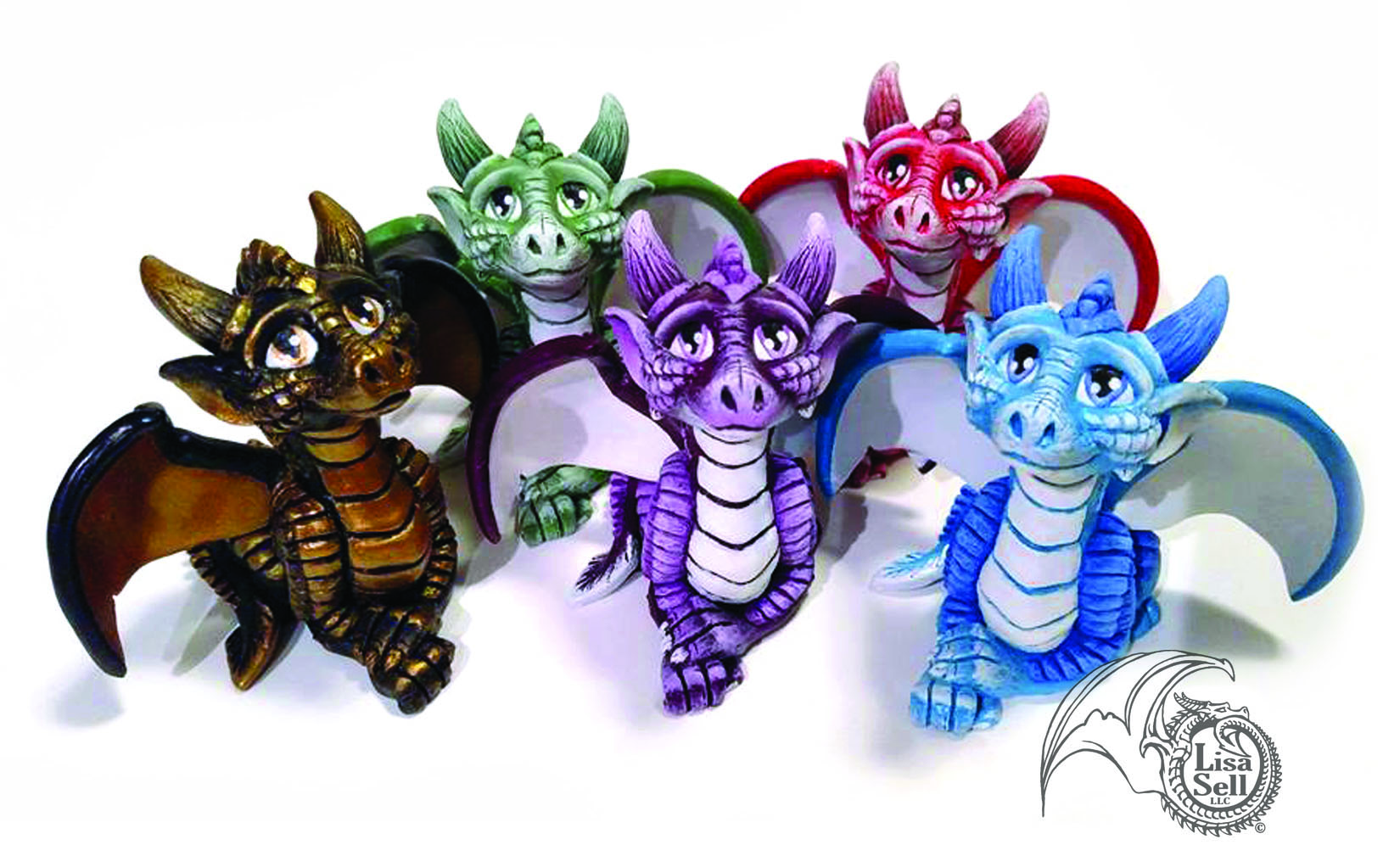 Green Junior - Baby Dragon Figure / Sculpture picture