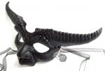 Large Black Horned (Labyrinth Inspired) Mask