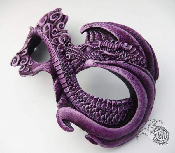 Fire Dragon Mask - Purple picture