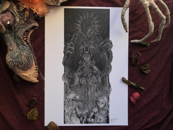 Manipulation - The Dark Crystal - Fan Illustration Print picture
